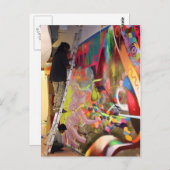 Vulkan (10) postkarte (Vorne/Hinten)