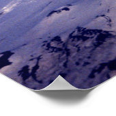 Vulkan Aleutian Islands Poster (Ecke)