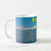Vulkan Antisana und Masten, Quito, Ecuador Kaffeetasse (Links)
