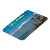 Vulkan Antisana und Masten, Quito, Ecuador Magnet (Linke Seite)