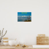 Vulkan Antisana und Masten, Quito, Ecuador Poster (Küche)