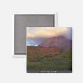 Vulkan Arenal, Costa Rica Magnet (Vorderseite/Rückseite)