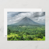 Vulkan Arenal - Costa Rica Postkarte (Vorne/Hinten)