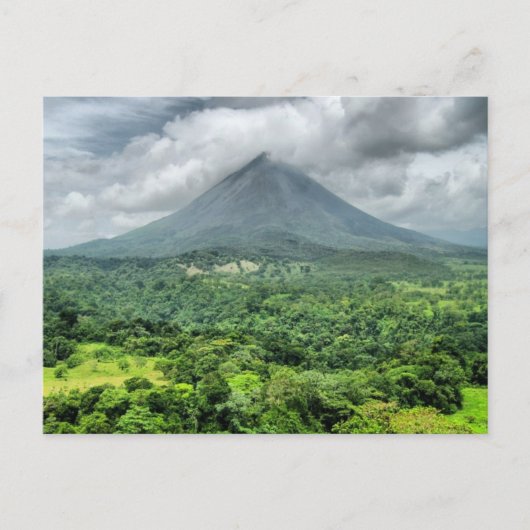 Vulkan Arenal - Costa Rica Postkarte (Vorderseite)