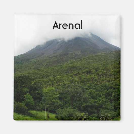 Vulkan Arenal Magnet (Vorne)