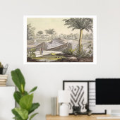 Vulkan Ario di Turbaco bei Cartagena, Kolumbien Poster (Heimbüro)