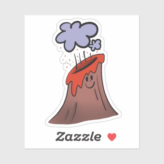 Vulkan Aufkleber (Blatt)