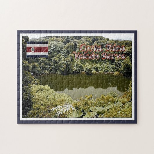 Vulkan Barva - Costa Rica - Puzzle (Horizontal)
