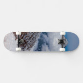 Vulkan Berg Schnee Skateboard (Horizontal)
