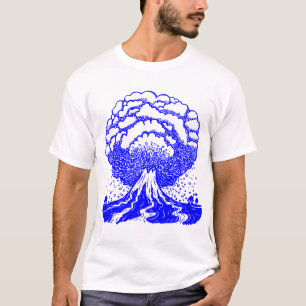 Vulkan - Blau T-Shirt