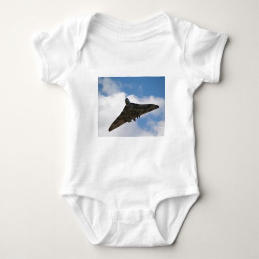 Vulkan Bomber Baby Strampler (Vorderseite)
