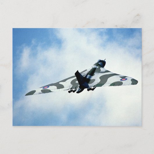 Vulkan Bomber Postcard Postkarte (Vorderseite)