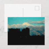 Vulkan Cayambe Postkarte (Vorne/Hinten)