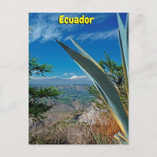 Vulkan Cotopaxi, Ecuador Postkarte (Vorderseite)