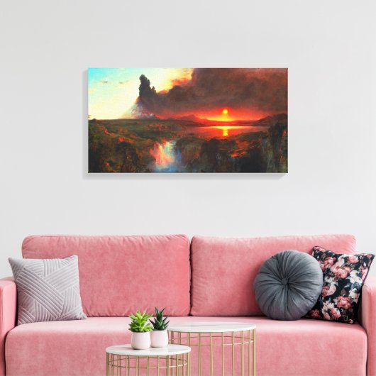 Vulkan Cotopaxi Leinwanddruck (Insitu (Wohnzimmer))