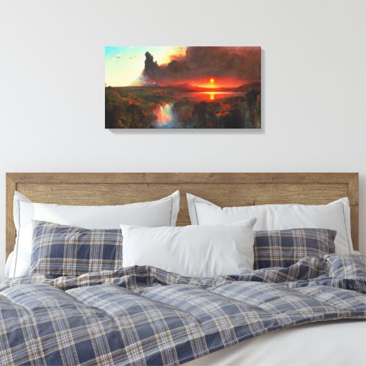 Vulkan Cotopaxi Leinwanddruck (Insitu (Schlafzimmer))