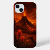 Vulkan Eruption Phone Case - Bold Nature Protecti (Rückseite)