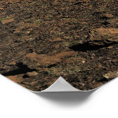 Vulkan Eyjafjallajökull Poster (Ecke)