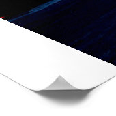 Vulkan Fimmvörðuháls in Island Poster (Ecke)