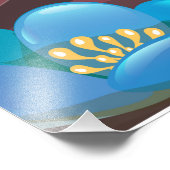 Vulkan Fotodruck (Ecke)