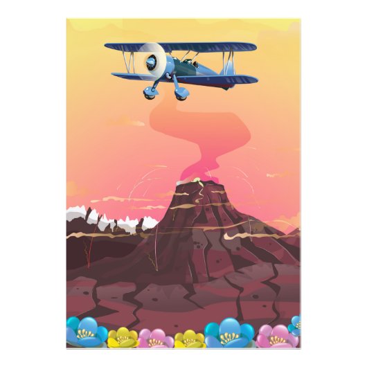 Vulkan Fotodruck (Vorne)