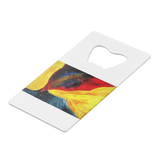 Vulkan Geldbeutel Flaschenöffner (Rückseite Schrägansicht)