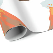 Vulkan Geschenkpapier (Rolleneckpunkt)