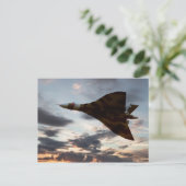 Vulkan Icon Postkarte (Stehend Vorderseite)