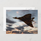 Vulkan Icon Postkarte (Vorne/Hinten)