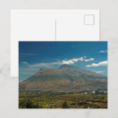 Vulkan Imbabura Postkarte (Vorne/Hinten)