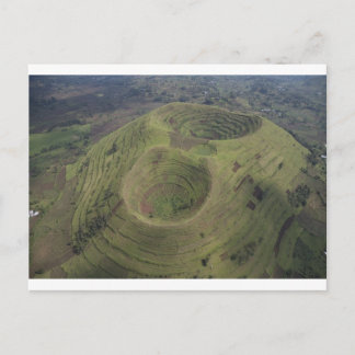 Vulkan in Afrika Postkarte