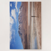 Vulkan in der Altiplano Wüstenlandschaft Puzzle (Vertikal)