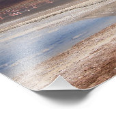 Vulkan in einem Altiplano Landschaft Foto drucken (Ecke)