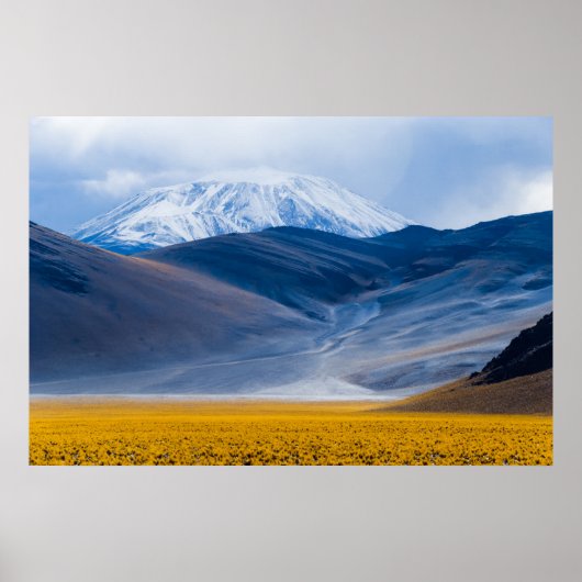 Vulkan Incahuasi, Argentinien Poster (Vorne)