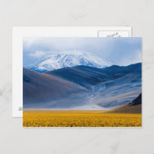 Vulkan Incahuasi, Argentinien Postkarte (Vorne/Hinten)