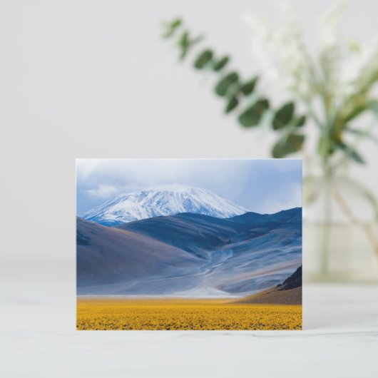 Vulkan Incahuasi, Argentinien Postkarte (Stehend Vorderseite)