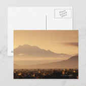 Vulkan Ixtaccihuatl Postkarte (Vorne/Hinten)
