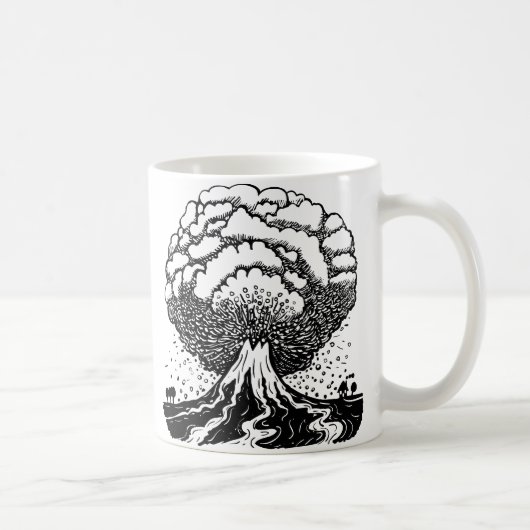 Vulkan Kaffeetasse (Rechts)