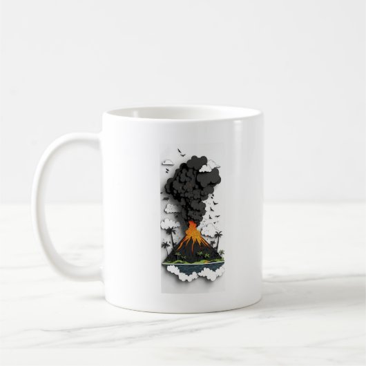 Vulkan Kaffeetasse (Links)
