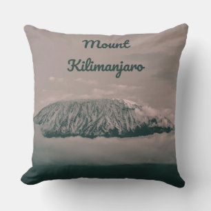 Vulkan Kilimanjaro Snow in Tansania Afrika Kissen