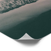 Vulkan Kilimanjaro Snow in Tansania Afrika Poster (Ecke)