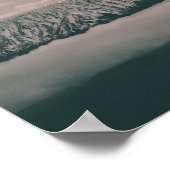 Vulkan Kilimanjaro Snow in Tansania Afrika Poster (Ecke)