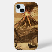 Vulkan Lava Eruption Case-Mate iPhone Hülle (Rückseite)