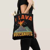 Vulkan Lava Lover Geologie Tasche (Von Nahem)