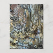 Vulkan-Lavagestein Postkarte (Vorderseite)