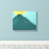 Vulkan Leinwanddruck (Insitu (Holzboden))