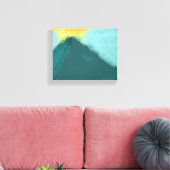 Vulkan Leinwanddruck (Insitu (Wohnzimmer))