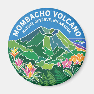 Vulkan Mombacho Naturreservat Nicaragua Magnet