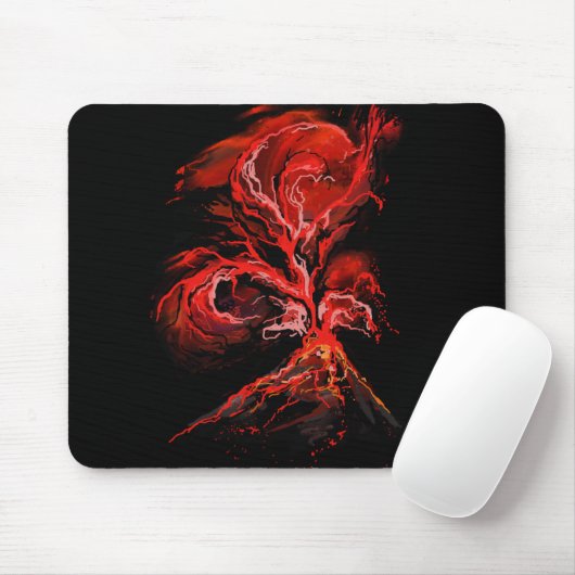 Vulkan Mousepad (Mit Mouse)
