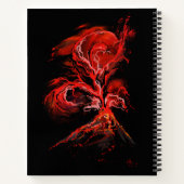 Vulkan Notizblock (Rückseite)